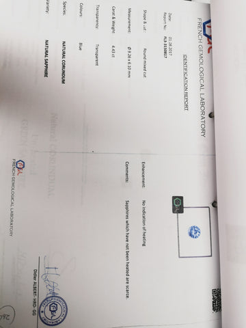 35589- 4,43 ct - 9,3 mm - No Heat