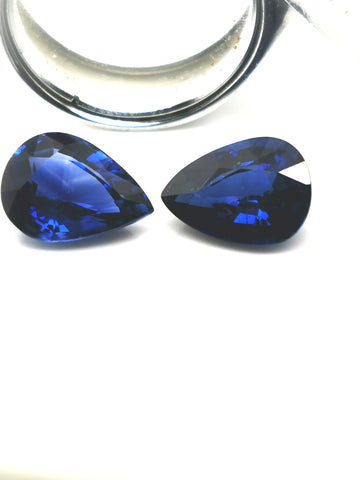 36054 - Pair - 6,19 ct - 10,4 x 7,6 mm