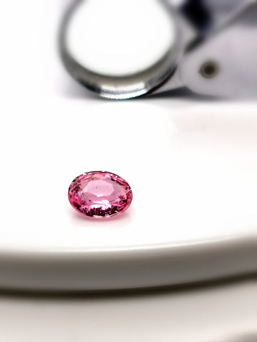 40028- 2,14 ct - 8,4 x 7,6 mm - Padparadscha - No Heat