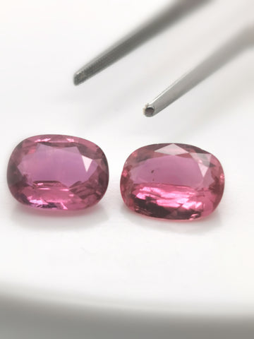 4128 - Pair - 6,1 ct - 10 x 7,8 mm