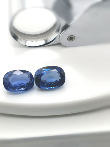 6070 - Pair - 8,68 ct - 11x8 mm