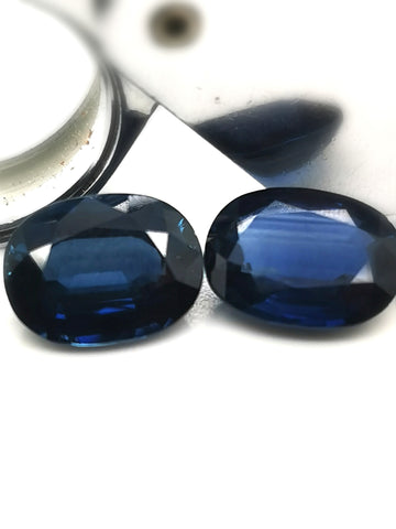 6230 - Pair - 10,96 ct - 12,2 x 9,2 mm