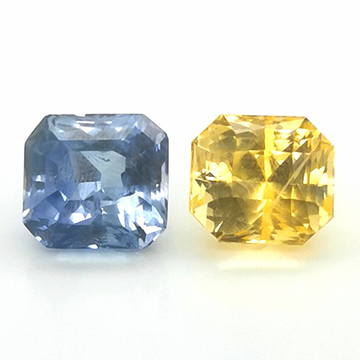 Fancy Pair - 20,87ct - No Heat