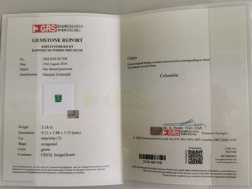 18270/4- 3,18ct- GRS Insignifican Colombia