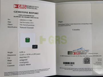 2335 - 6ct GRS Minor Colombia