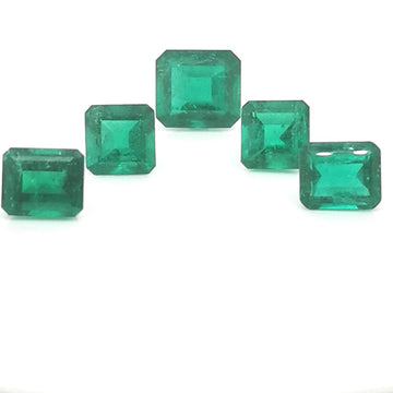 19,50ct -  GRS Muzo Green Set Colombia