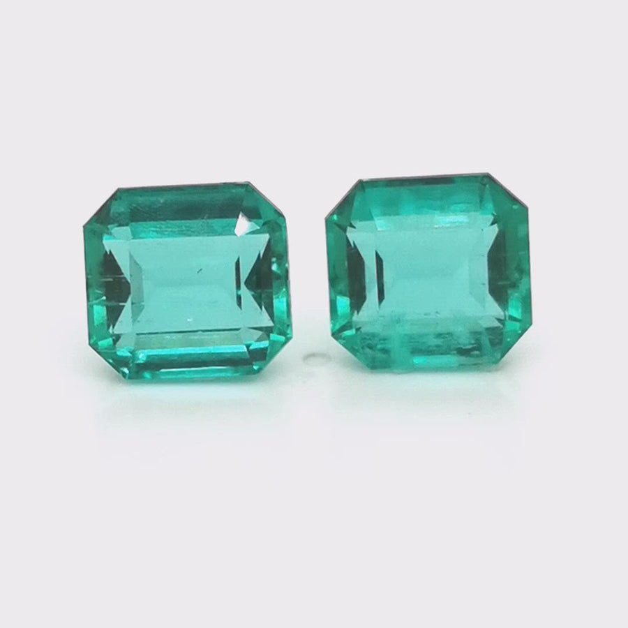 18350 - Pair - 22,72ct  Colombia